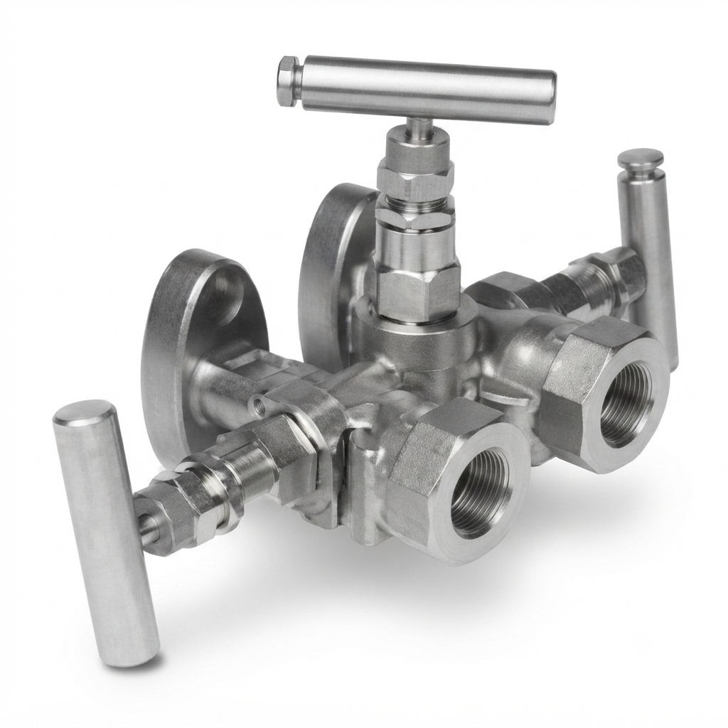 A-M4R MANIFOLD REMOTO (3 VALVULAS) PARA TRANSMISOR DE PRESION DIFERENCIAL