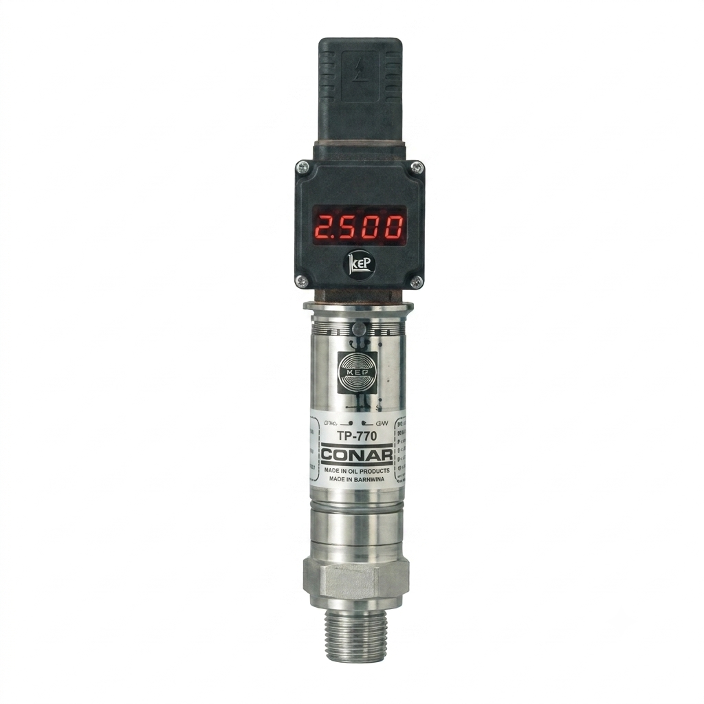 TPX-770-R TRANSMISOR INDUSTRIAL DE PRESION MANOMETRICA ROSCADO