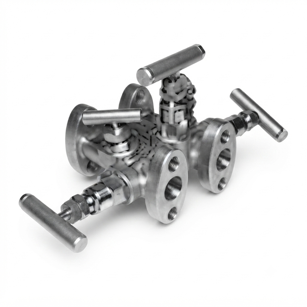 A-M5B MANIFOLD INTEGRAL (5 VALVULAS) PARA TRANSMISOR DE PRESION DIFERENCIAL