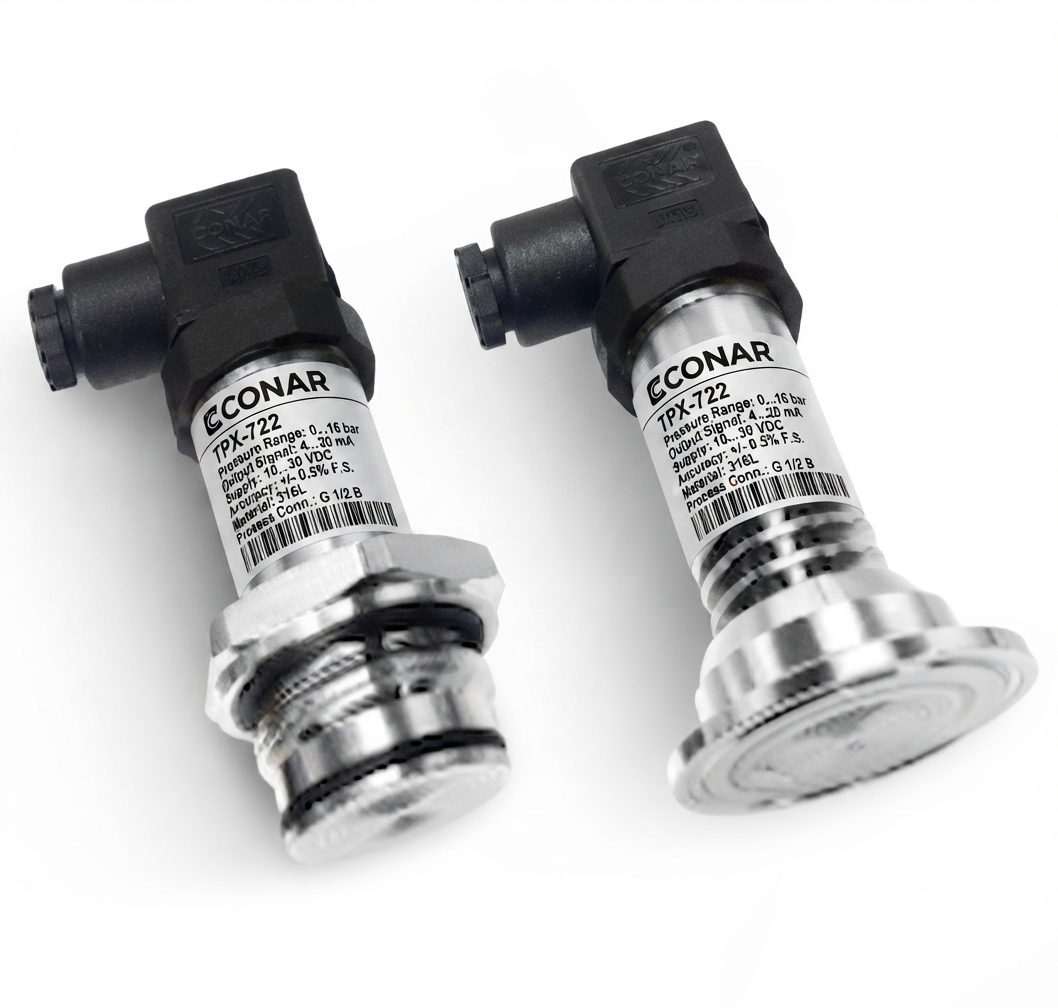 TPX-722-CP TRANSMISOR COMPACTO DE PRESION MANOMETRICA CON DIAFRAGMA AL RAS
